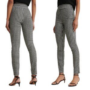 Chico's Black and White Gingham Pants